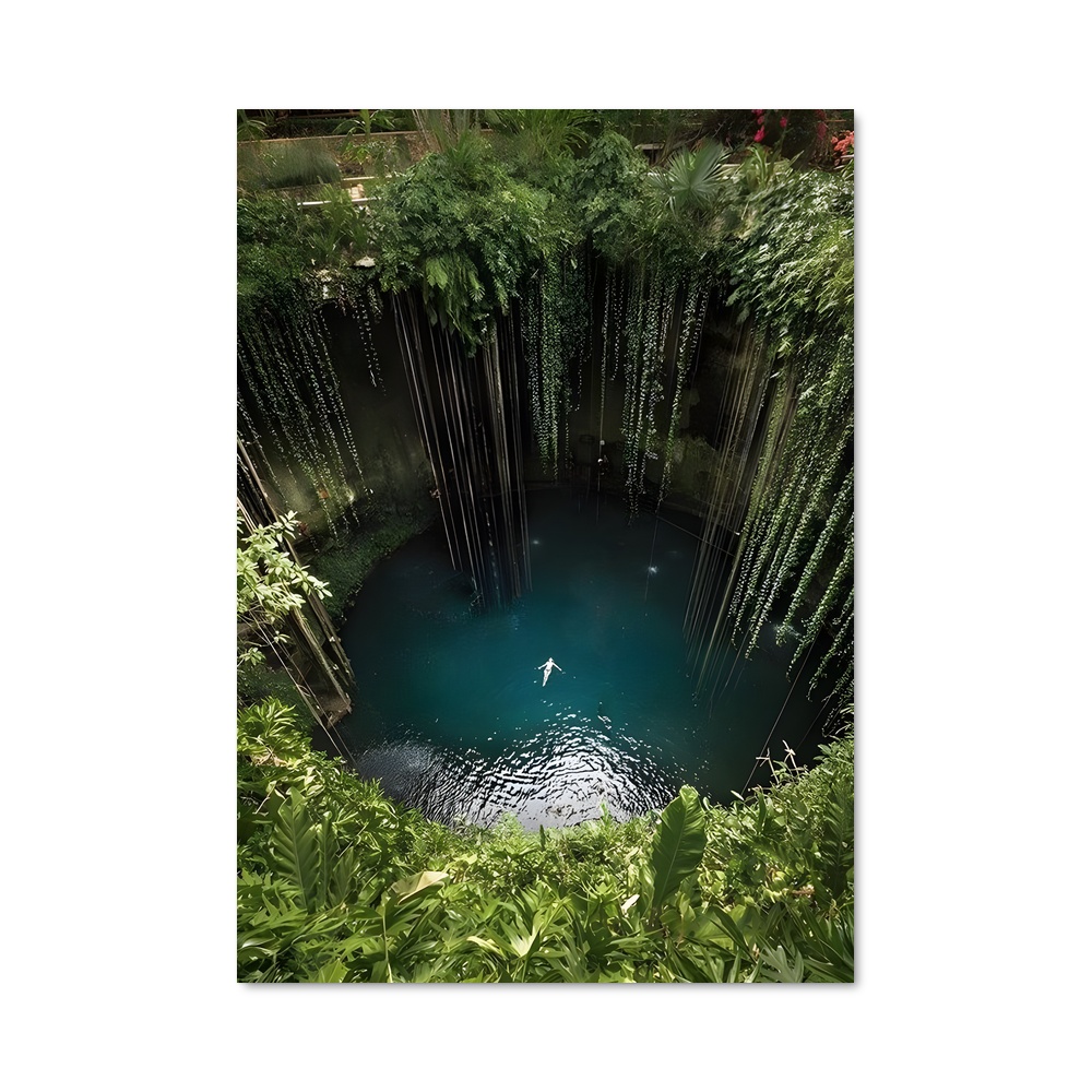 Poster Cenotes mexico
